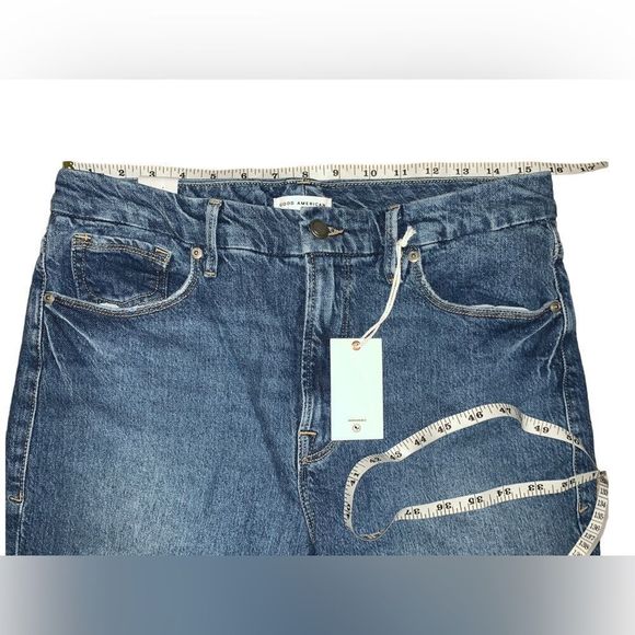 Good American Jeans, Skinnyish Fit, Hi- Rise, Size 12/31, NWT. - Picture 5 of 11